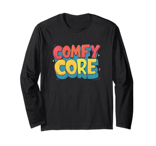 Lebendiges Comfy Core Speech Emblem für Jungen und Mädchen Langarmshirt Lebendiges Comfy Core Speech Emblem für Jungen und Mädchen Langarmshirt von Comfy Outfit