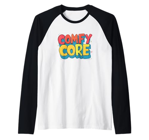 Lebendiges Comfy Core Speech Emblem für Jungen und Mädchen Raglan Lebendiges Comfy Core Speech Emblem für Jungen und Mädchen Raglan von Comfy Outfit