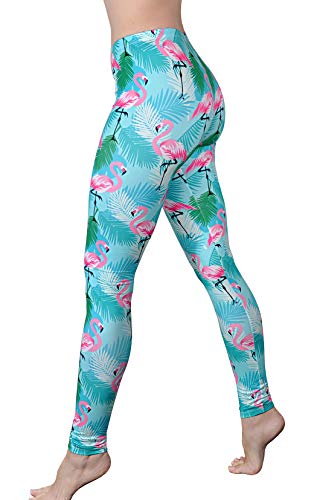Comfy Yoga Hose - Weiche bedruckte Workout-Leggings für Frauen - lustige leichte bedruckte Yoga-Leggings, Oh Flamingo, Large-X-Large Comfy Yoga Hose - Weiche bedruckte Workout-Leggings für Frauen - lustige leichte bedruckte Yoga-Leggings, Oh Flamingo, Large-X-Large von Comfy Yoga