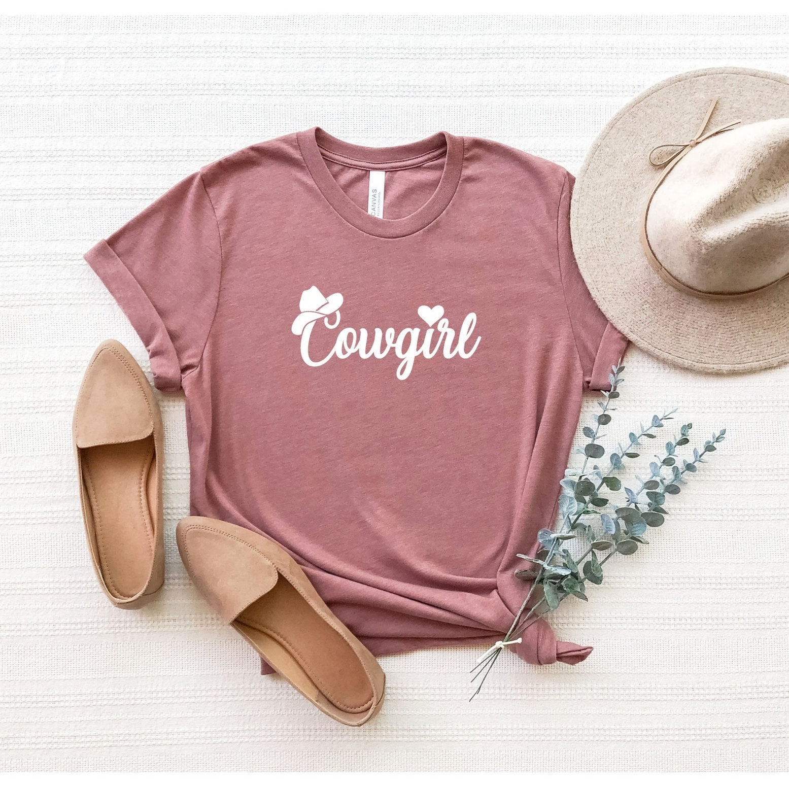 Cowgirl Shirt, T-Shirt, Country Girl Western Shirt Für Frauen, Howdy Farmer Geschenk von ComfyShirtsUS