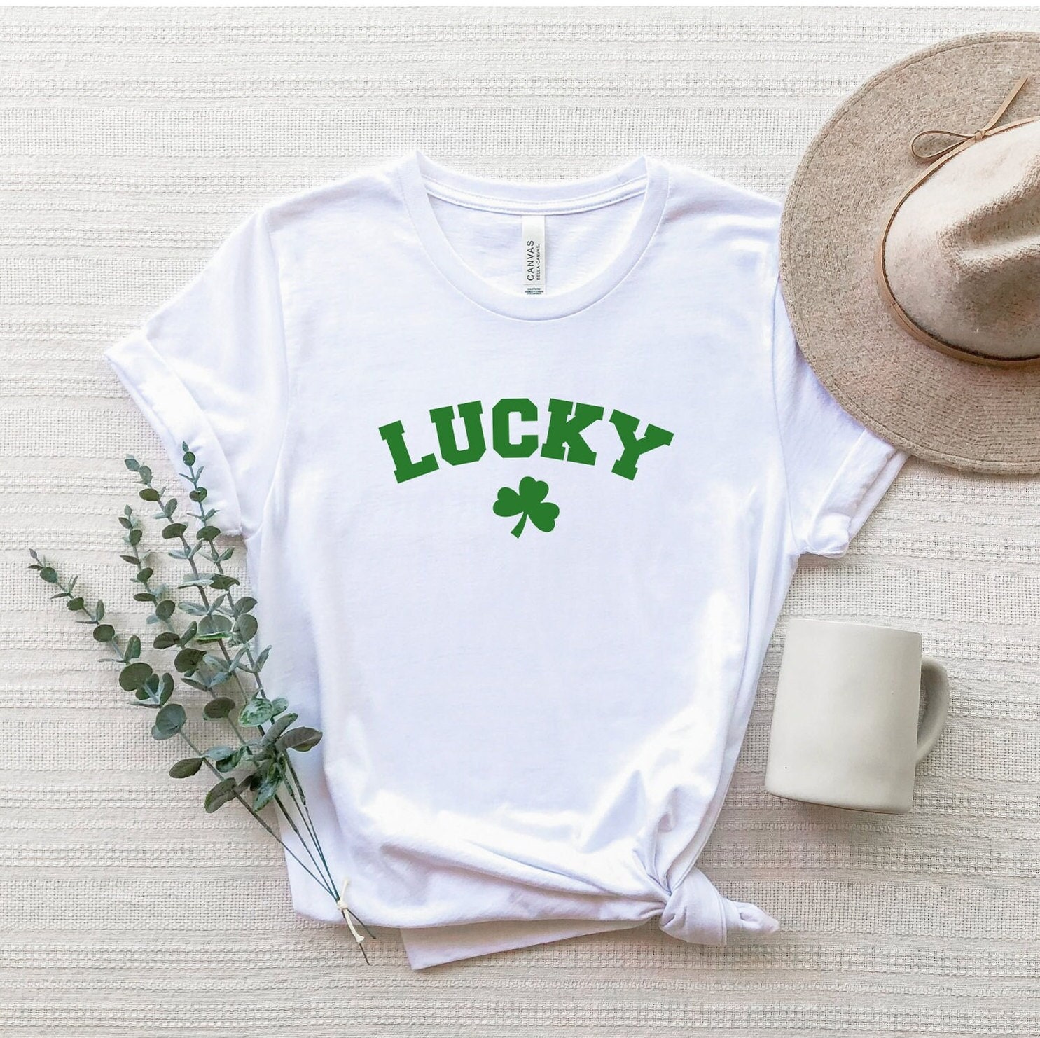 Lucky Shamrock Shirt, T-Shirt, Damen St Patrick Es Day Pattys Paddys Saint Patricks Geschenk von ComfyShirtsUS