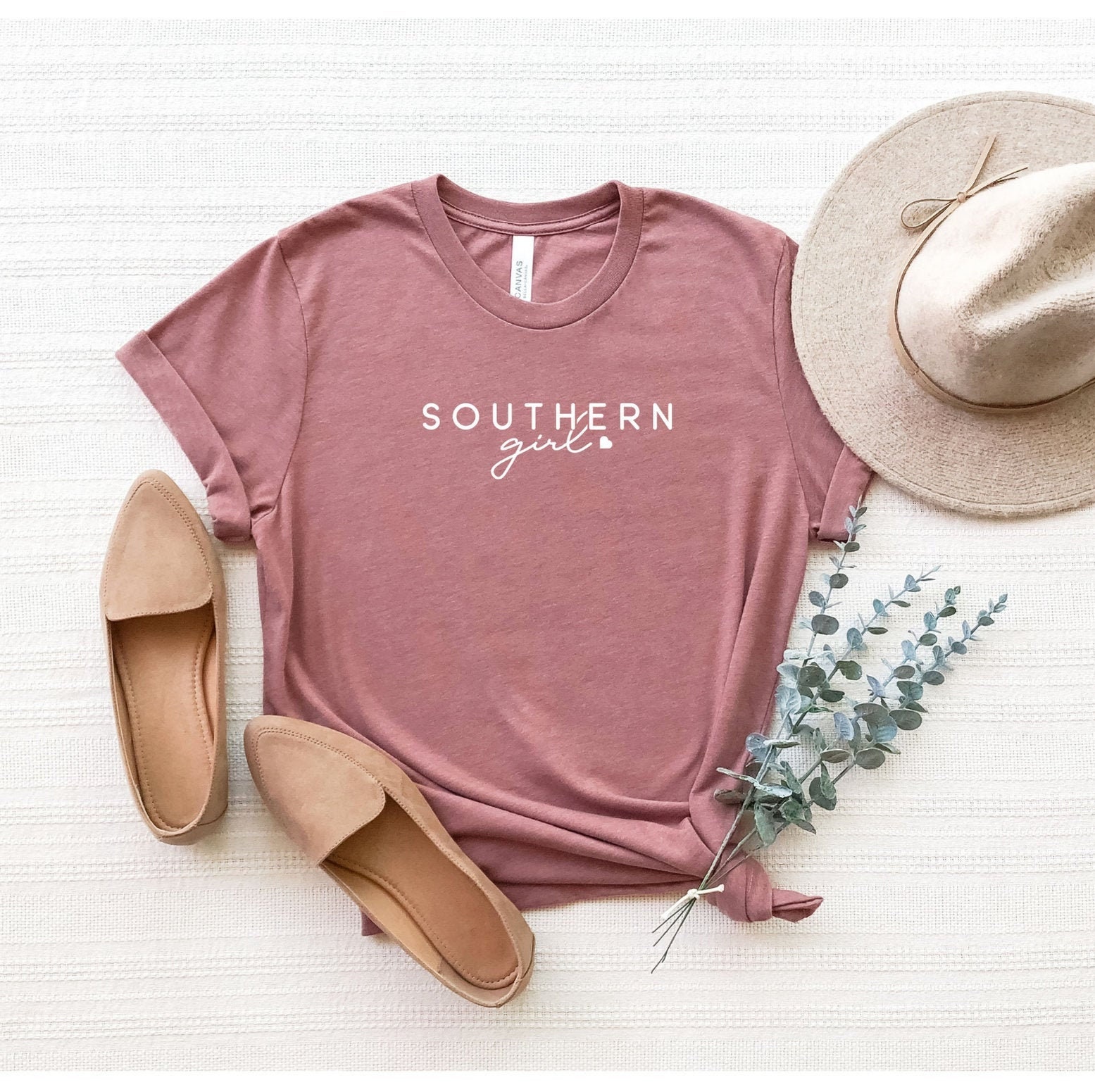 Southern Girl Shirt, Country Belle Cowgirl T-Shirt, Frauen T-Shirt von ComfyShirtsUS