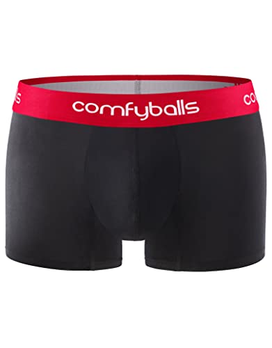 Comfyballs Herren regelmäßige Boxer L Black von Comfyballs