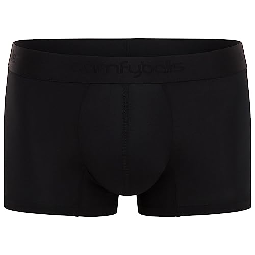 Comfyballs Premium Boxershorts in Regularer Schnitt, Herrenunterwäsche aus weicher Baumwolle, Boxershorts mit Packagefront-Technologie von Comfyballs