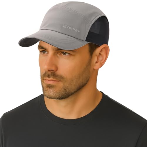 Comhats Baseball Cap Herren mit Atmungsaktivem Mesh Running Caps UV-Schutz Sommer Kappe Sonnenhut Basecap Sports Golf Cap 95550-Grau XL/XXL Comhats Baseball Cap Herren mit Atmungsaktivem Mesh Running Caps UV-Schutz Sommer Kappe Sonnenhut Basecap Sports Golf Cap 95550-Grau XL/XXL von Comhats