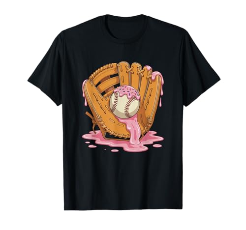 Lustiger Baseballspruch Donut Ball Handschuh Sweet Humor Männer Frauen T-Shirt Lustiger Baseballspruch Donut Ball Handschuh Sweet Humor Männer Frauen T-Shirt von Comical Sports Joke Donut Baseball Player Fan