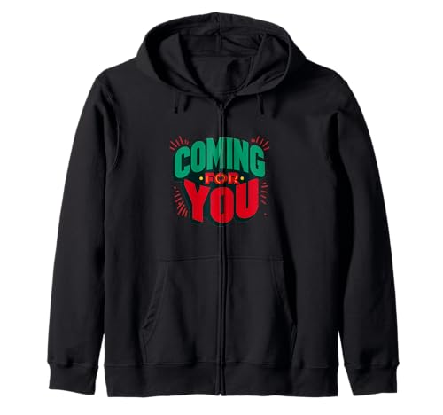 Coming for You Logo für Erwachsene und Kinder Kapuzenjacke von Coming for you Outfit