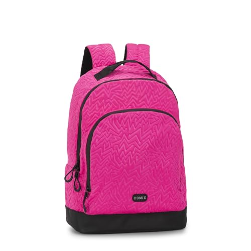 Comix Mädchen Zaino Americano Amerikanischer Rucksack, Fuchsia von Comix