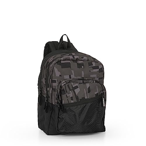 Comix Schulrucksack Unisex - Kinder und Jugendliche, Schwarz Camouflage, Taglia unica, Casual von Comix