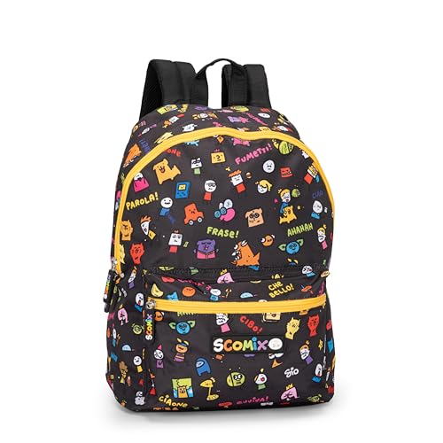 Comix Unisex Kinder Zaino Scomix Scottecs by Sio Rucksack, Mehrfarbig von Comix