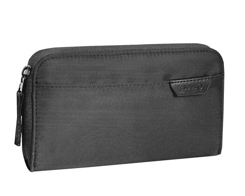 Comix Unisex Portafoglio Zip Around Reisezubehör-Brieftasche, Schwarz Comix Unisex Portafoglio Zip Around Reisezubehör-Brieftasche, Schwarz von Comix