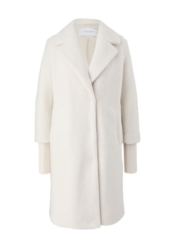 comma Mantel aus Teddyplüsch von Comma