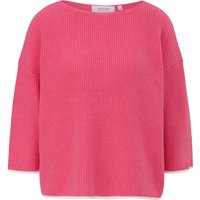 Comma Damen 3/4 Arm Pullover raspberry pink 34 von Comma CI