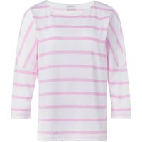 Comma Damen 3/4 Arm Shirt lilac pink stripes 34 von Comma CI