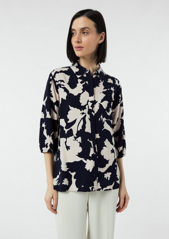 comma Kurzarmbluse Bluse (1-tlg) von comma
