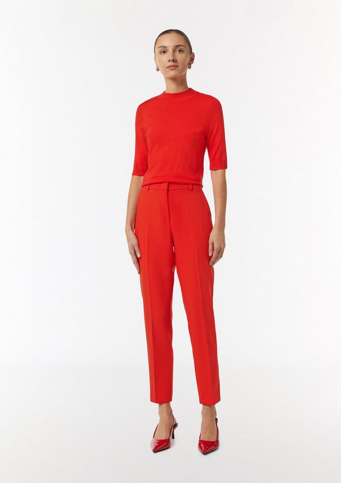 comma 7/8-Hose Cigarette-Pants mit Bügelfalte von comma