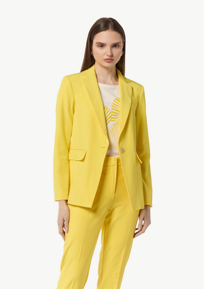 comma Jackenblazer Indoor-Blazer Blazer aus Viskosestretch (1-tlg) von comma