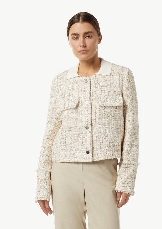 comma Funktionsjacke Indoor-Jacke Kurze Boucléjacke mit Glitzergarn (1-St) comma Funktionsjacke Indoor-Jacke Kurze Boucléjacke mit Glitzergarn (1-St) von comma