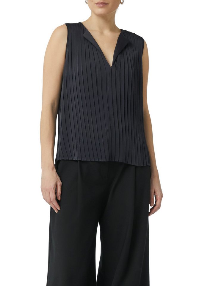 comma Blusentop mit Struktur von comma