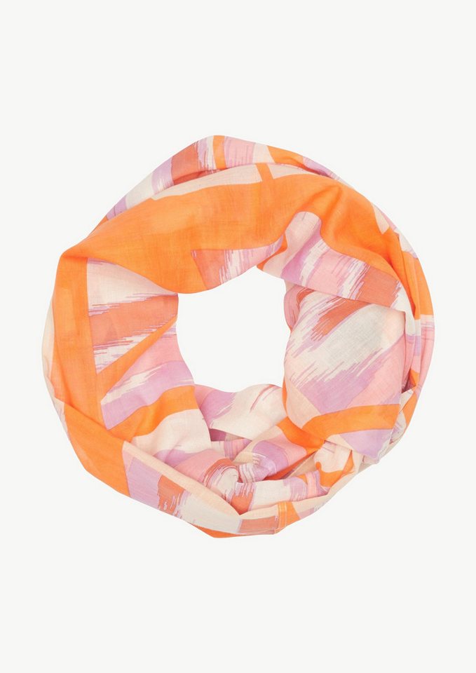 comma Loop Tuch Leichter Loop-Schal aus Baumwolle, (1-St) von comma