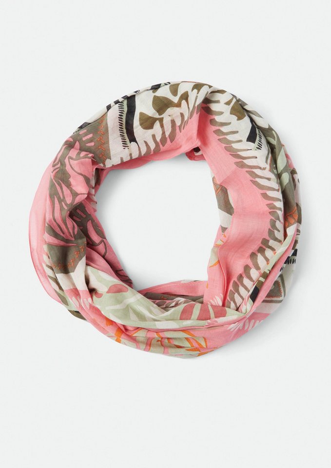 comma Loop Tuch Loop-Schal aus Baumwolle, (1-St) von comma
