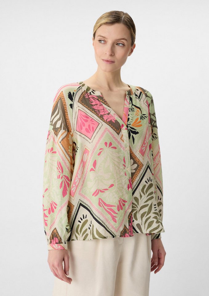 Comma Langarmbluse Bluse von Comma