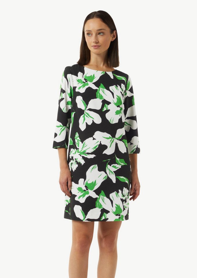 comma Minikleid Kleid Kurzes Kleid mit All-over-Print von comma