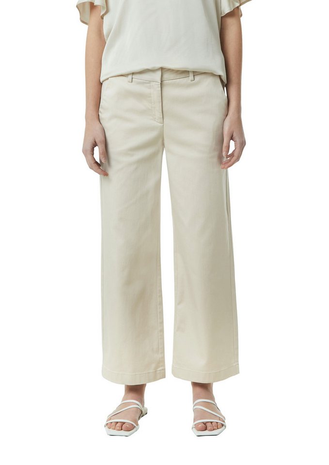 comma Stoffhose Sommerhose mit Schlag und Stretch von comma