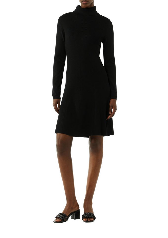 Comma Strickkleid mit Rippstruktur von Comma