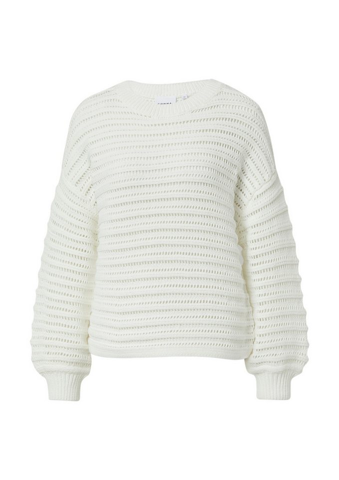 comma Strickpullover Strickpullover von comma