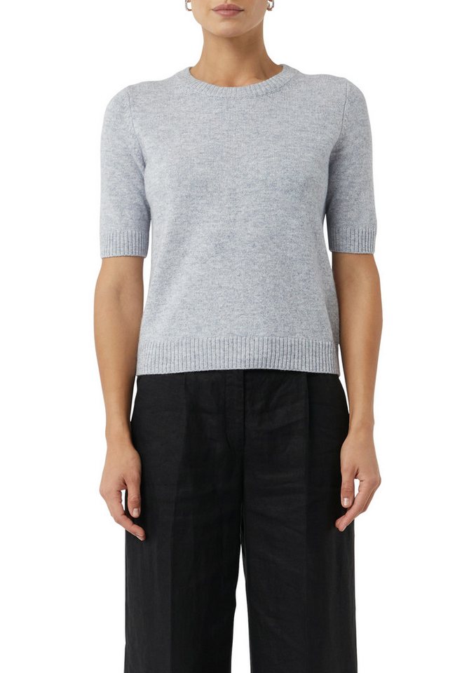 comma Strickpullover mit Rippbündchen von comma