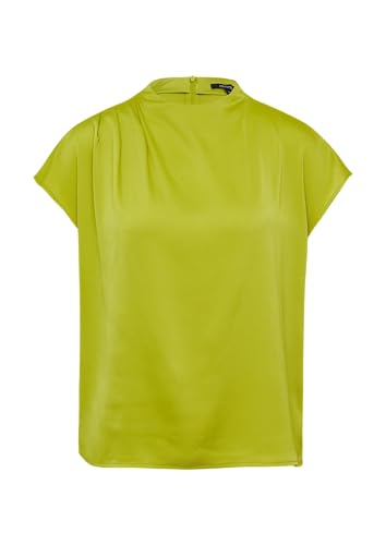 Comma Strukturierte Bluse mit Falten-Detail kiwigrün 34 von Comma