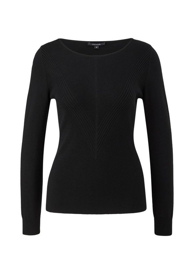 Comma Sweatshirt Strickpullover von Comma