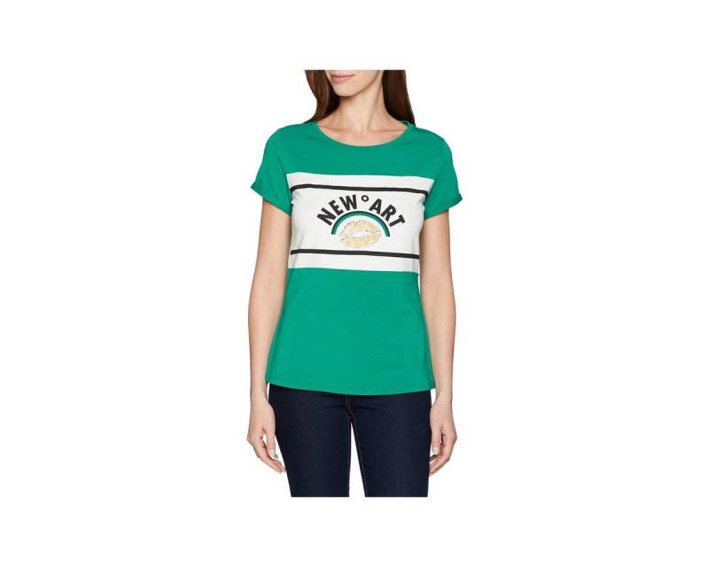Comma T-Shirt uni regular fit (1-tlg., keine Angabe) von Comma