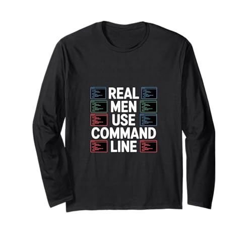 Penetrationstest "Real Men Use Command Line" Humor Langarmshirt Penetrationstest "Real Men Use Command Line" Humor Langarmshirt von Command Line Tech Enthusiasts