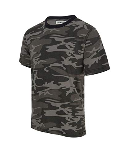 Army Tarn T-Shirt Camouflage Outdoor Tarnmuster Tactical Militär Camo Shirt (L, Dark Camo) von Commando Industries