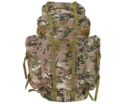 Commando Industries Army Mountain Rucksack Trekking Outdoor 100 Liter (TacOp Camo) von Commando Industries