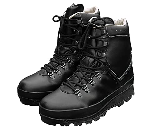 Commando Bundeswehr Bergstiefel BW Bergschuhe Gebirgsjäger Stiefel (Schwarz/48) von Commando