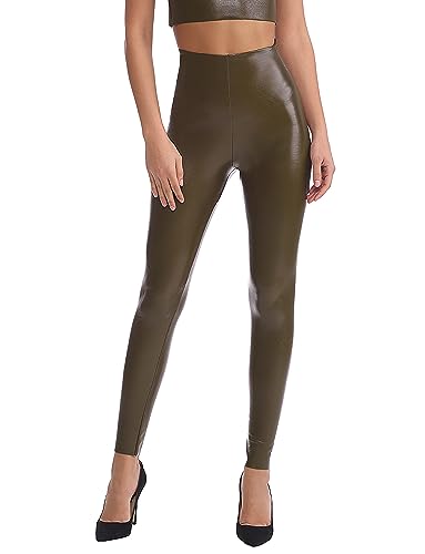 Commando Leggings aus Kunstleder, Cadet, Medium von Commando