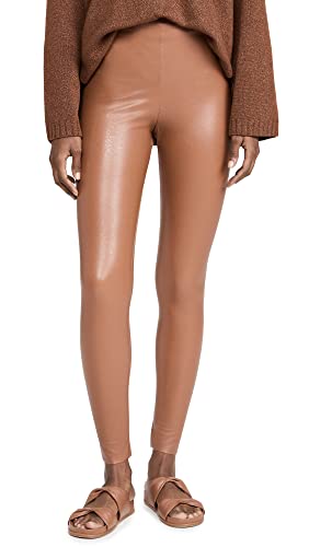 commando Damen Perfect Control Kunstleder Leggings, Cocoa, X-Klein von Commando