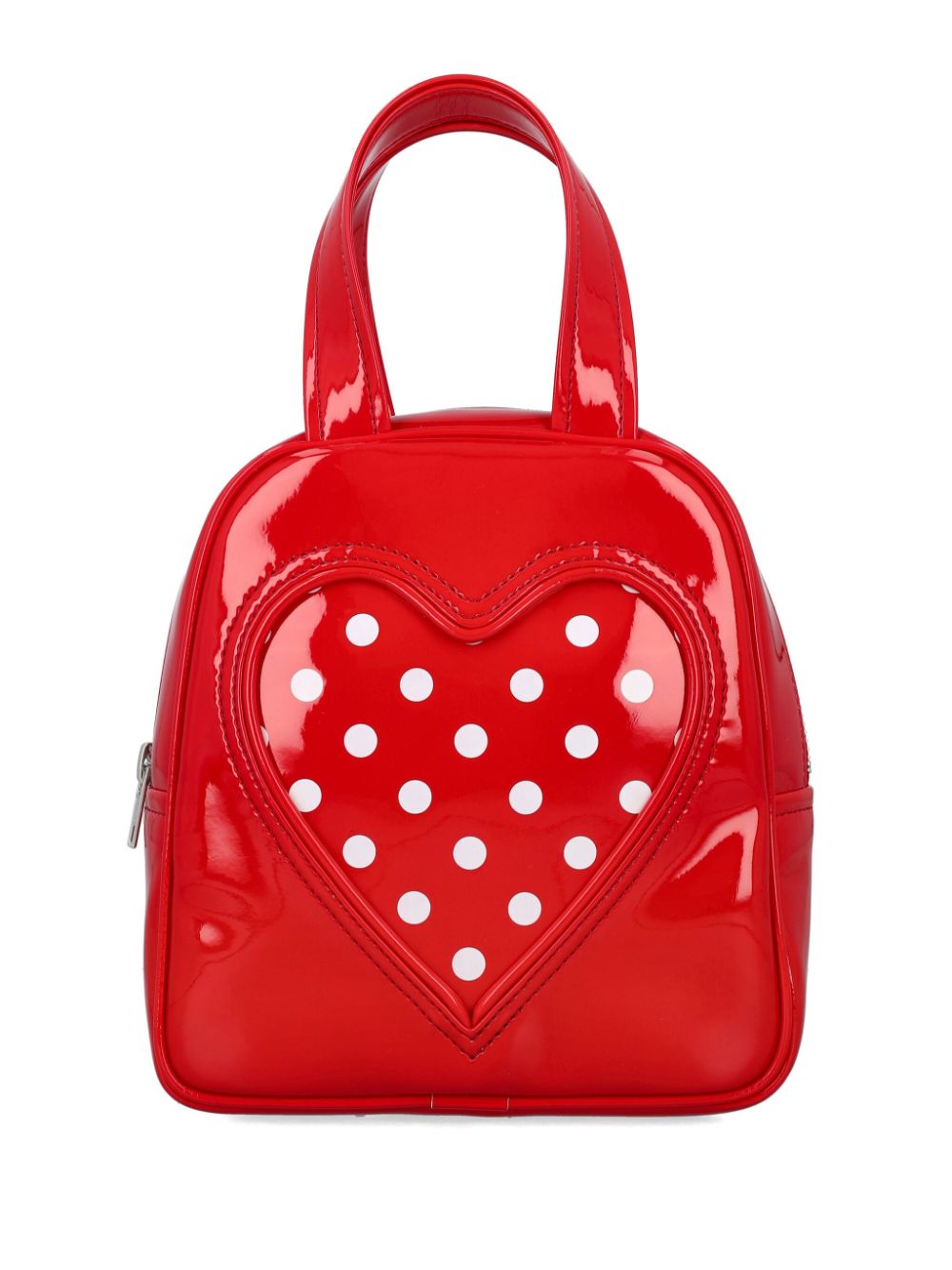 Comme Des Garçons Girl Handtasche aus Lackleder - Rot von Comme Des Garçons Girl