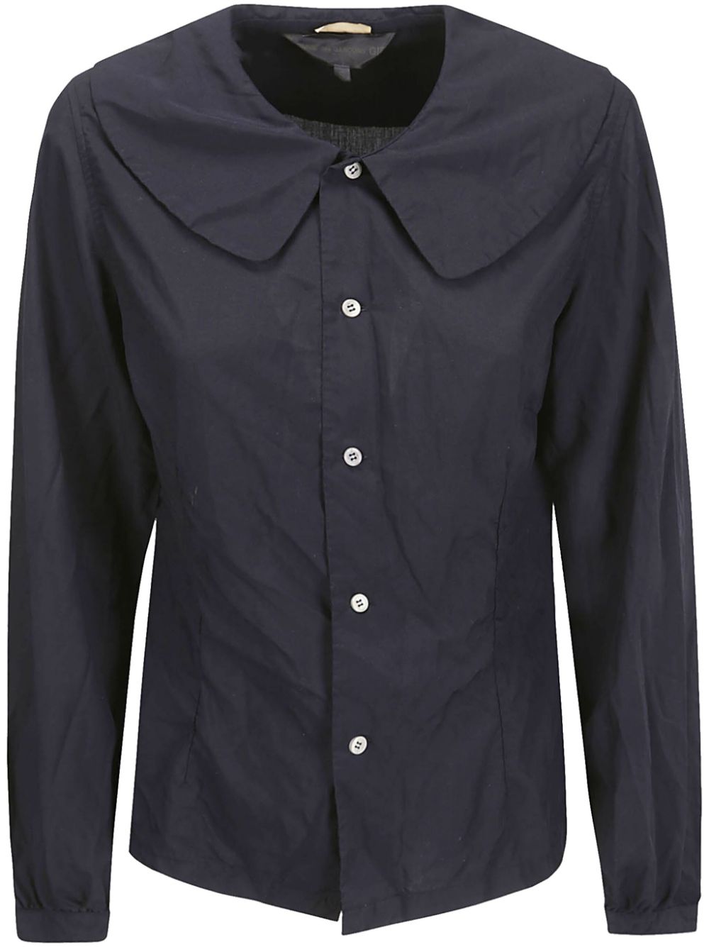 Comme Des Garçons Girl oversized-collar shirt - Blau von Comme Des Garçons Girl