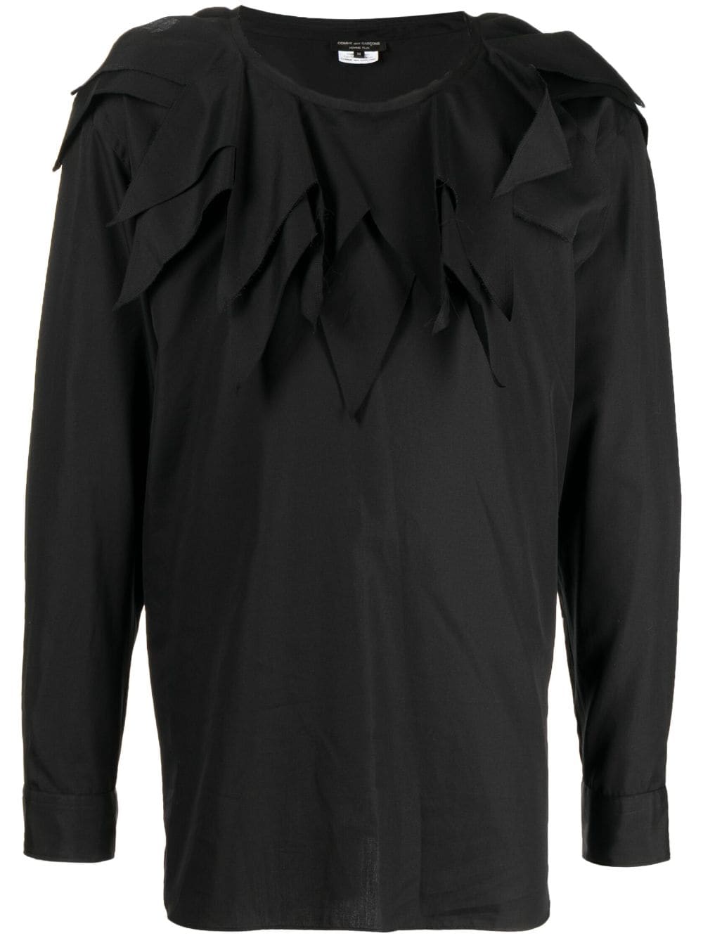 Comme des Garçons Homme Plus Bluse mit Oversized-Kragen - Schwarz von Comme des Garçons Homme Plus