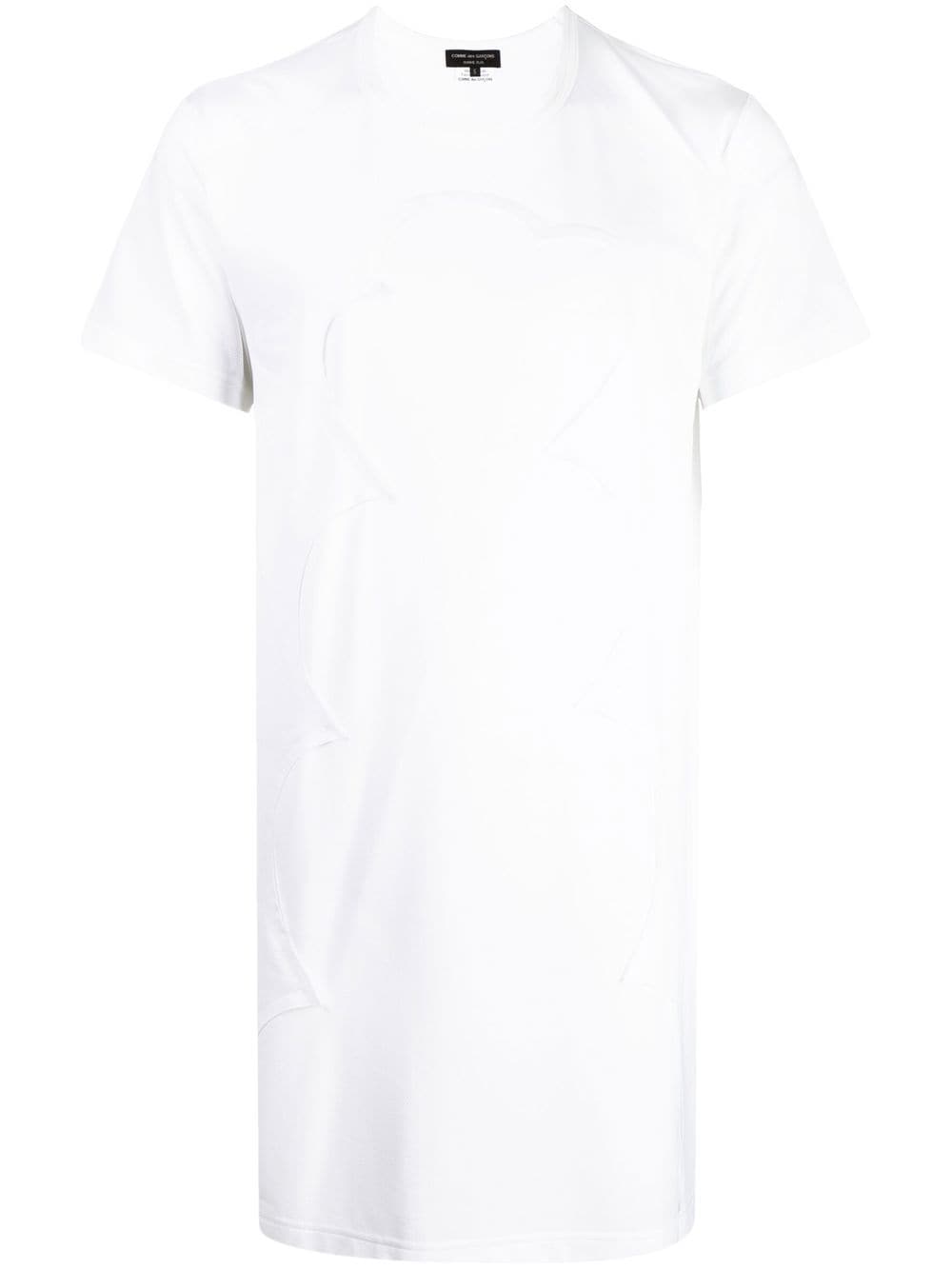 Comme des Garçons Homme Plus Langes T-Shirt - Weiß von Comme des Garçons Homme Plus