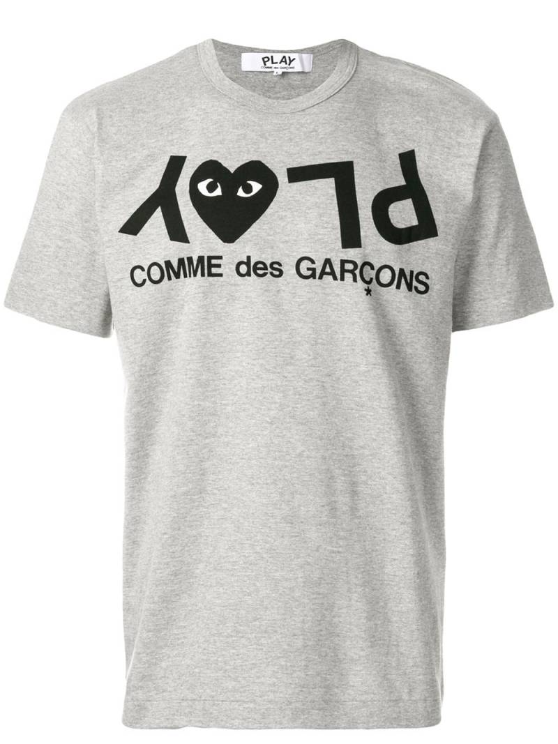 Comme Des Garçons Play 'Play' T-Shirt - Grau von Comme Des Garçons Play