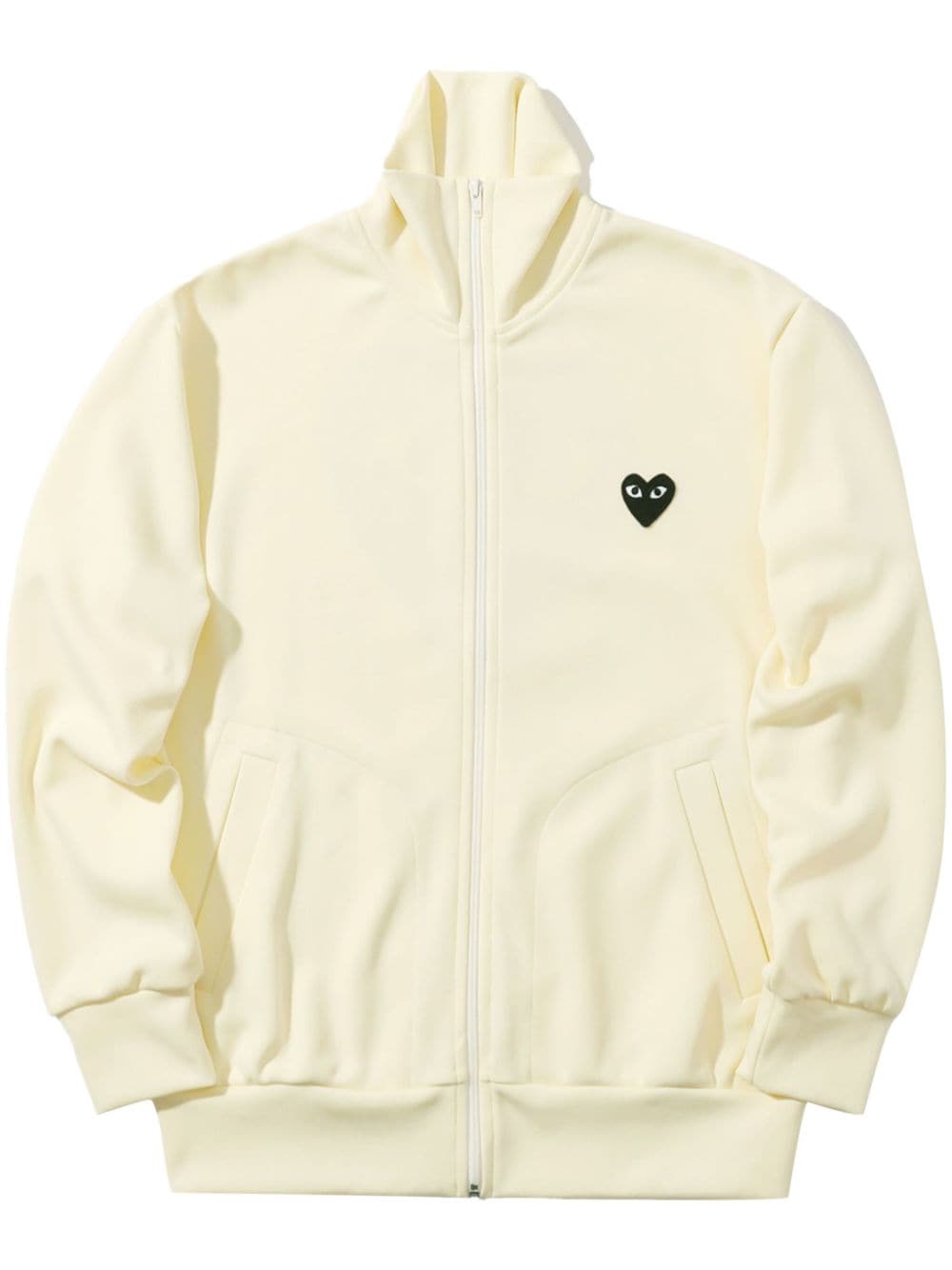 Comme Des Garçons Play Sportjacke mit Herzmotiv - Nude von Comme Des Garçons Play