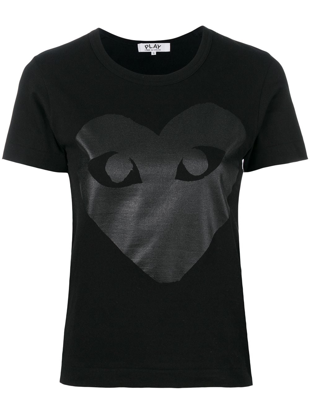 Comme Des Garçons Play T-Shirt mit Herz-Print - Schwarz von Comme Des Garçons Play