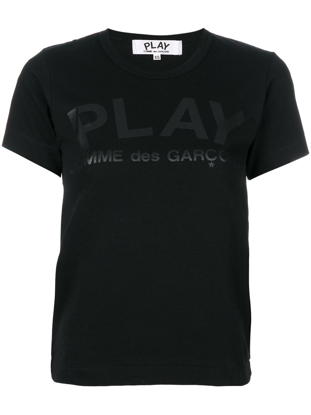 Comme Des Garçons Play T-Shirt mit Print - Schwarz von Comme Des Garçons Play