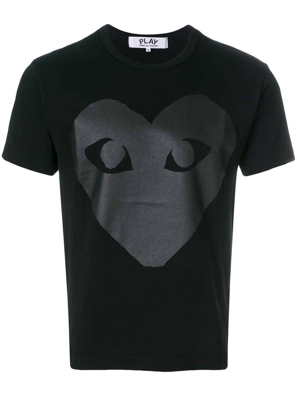 Comme Des Garçons Play T-Shirt mit Print - Schwarz von Comme Des Garçons Play