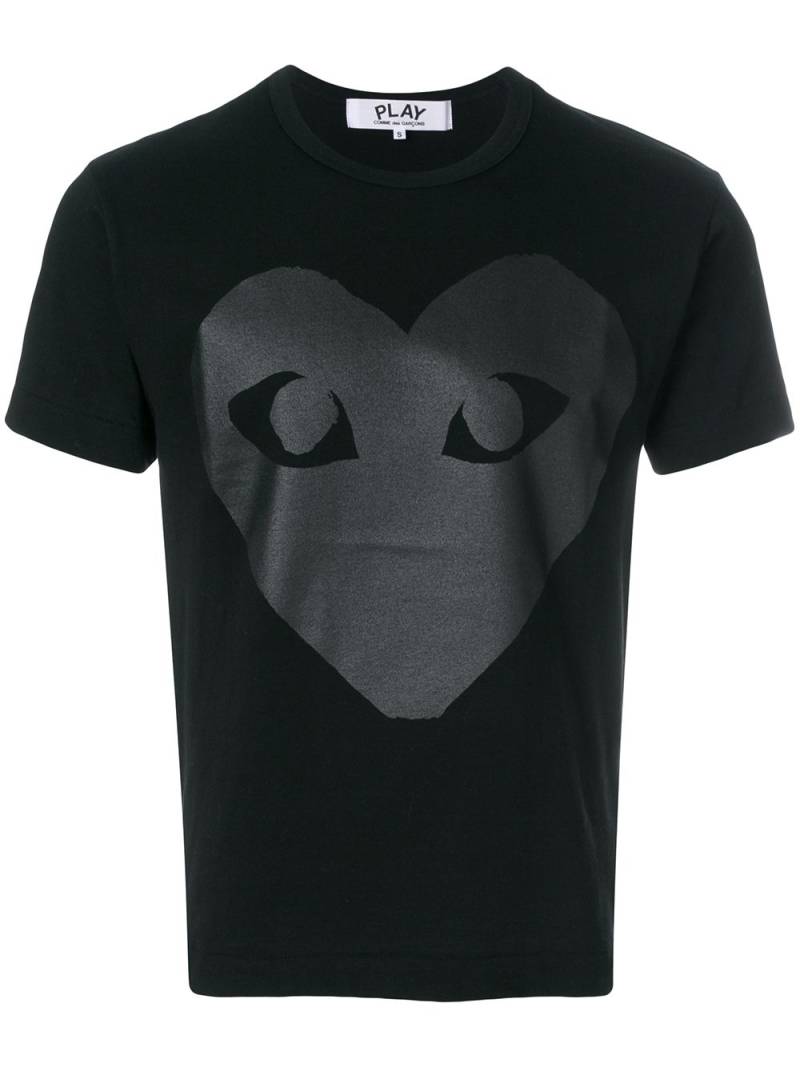 Comme Des Garçons Play T-Shirt mit Print - Schwarz von Comme Des Garçons Play